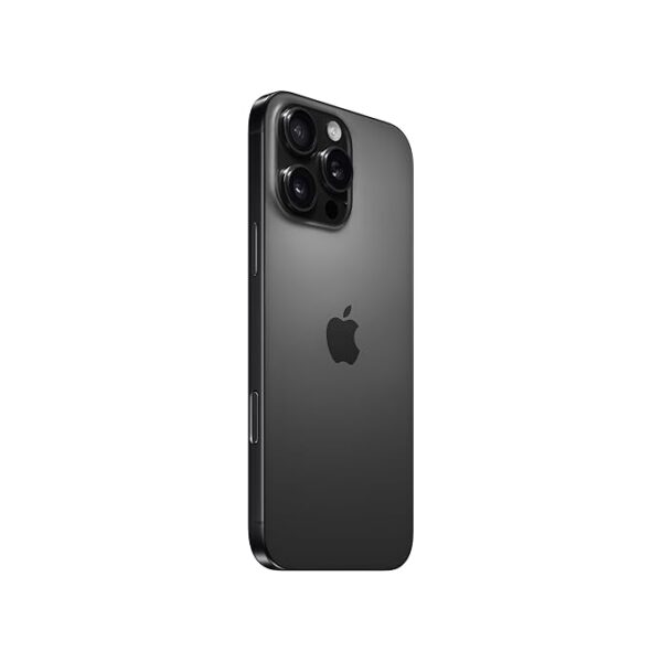 iPhone 16 Pro Max 256 GB: 5G Mobile Phone with Camera Control, 4K 120 fps Dolby Vision and a Huge Leap in Battery Life. Works with AirPods; Black Titanium - Image 3